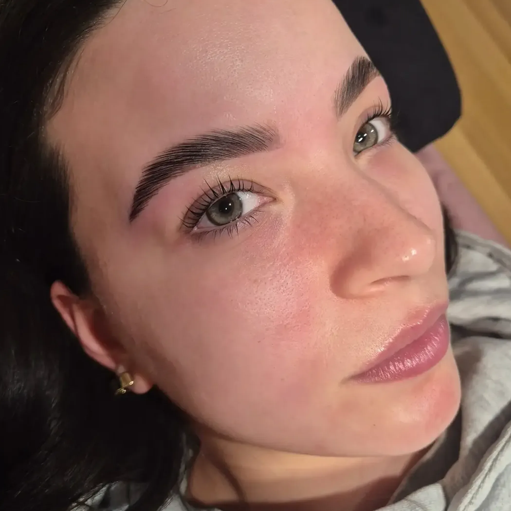 brow lamination and lash lift results